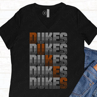 Dukes Wordstack Spangle Transfer #10162