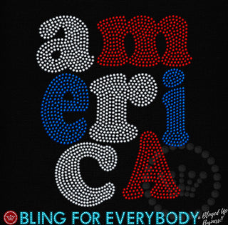 America Youth Spangle Transfer