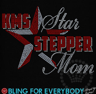KMS Star Steppers Mom Spangle Transfer