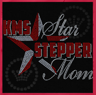 KMS Star Steppers Mom Spangle Transfer