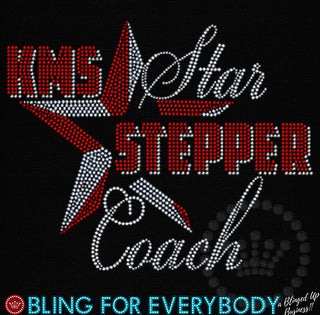 KMS Star Steppers Coach Spangle Transfer