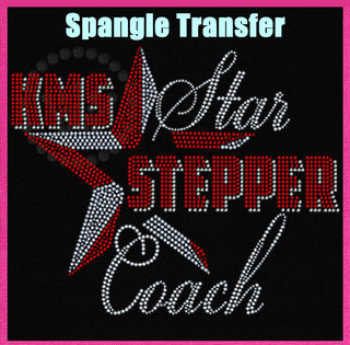 KMS Star Steppers Coach Spangle Transfer