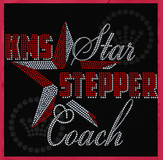 KMS Star Steppers Coach Spangle Transfer