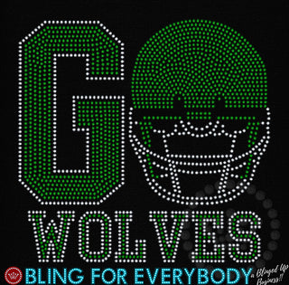 Go Wolves Spangle Transfer
