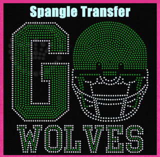 Go Wolves Spangle Transfer