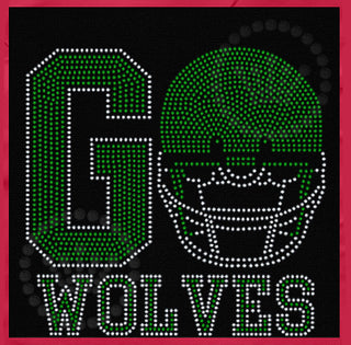 Go Wolves Spangle Transfer