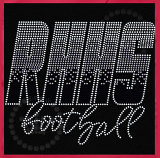 RHHS Football Ombre Spangle Transfer
