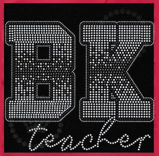BK Ombre Teacher Spangle Transfer