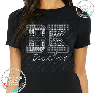 BK Ombre Teacher Spangle Transfer