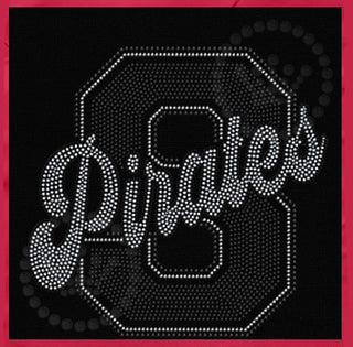 Collegiate S Pirates Spangle Transfer