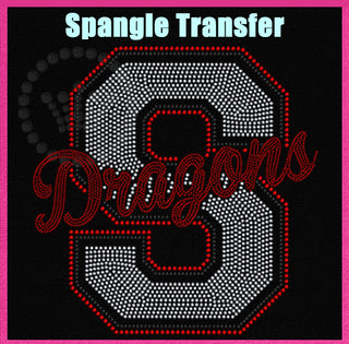 Collegiate S Dragons Spangle Transfer