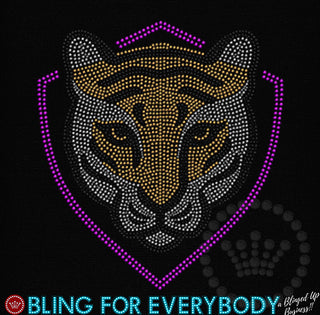 Benton Tigers Adult Spangle Transfer
