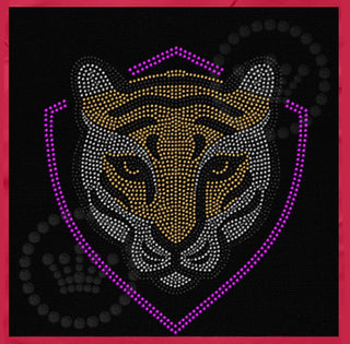 Benton Tigers Adult Spangle Transfer