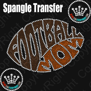 Football Mom Spangle Transfer
