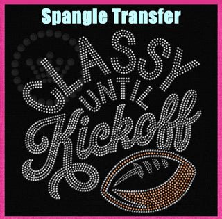 Classy Until Kickoff Spangle Transfer