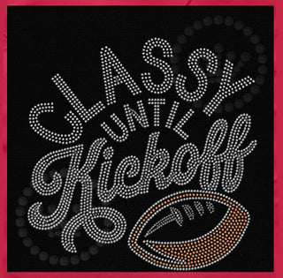 Classy Until Kickoff Spangle Transfer