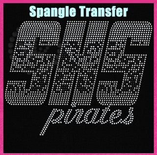 SHS Pirates Spangle Transfer
