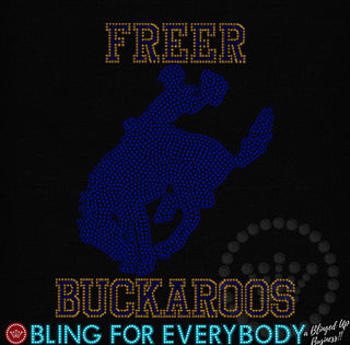 Classic Freer Buckaroos Spangle Transfer
