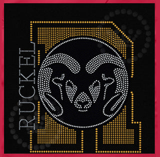Ruckel Rams Spangle Transfer