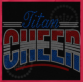 Titan Cheer Spangle Transfer