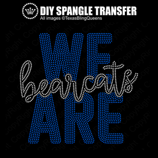 We Are Bearcats Spangle Transfer #11514