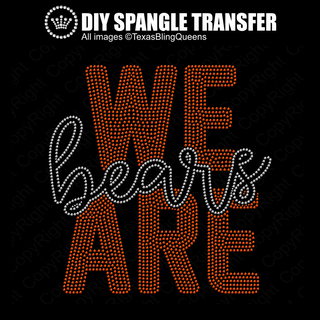 We Are Bears Spangle Transfer #11521
