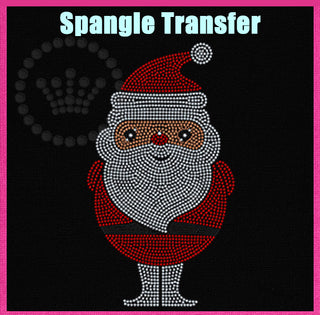 Fat Santa Spangle Transfer