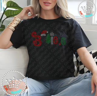 Believe Christmas (for light shirts) Spangle Transfer