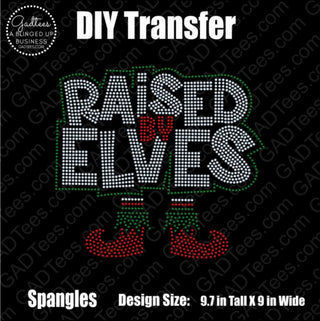 Raised by Elves Spangle Transfer #1259
