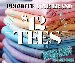 Small Business Saturday $12 Tees