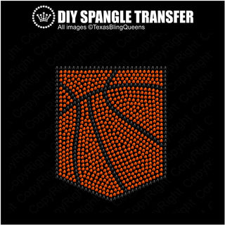 Pocket Basketball (Pack of 4) Spangle Transfer #1511