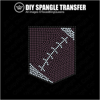 Pocket Football (Pack of 4) Spangle Transfer #1511