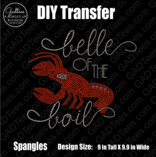 Belle of the Boil Spangle Transfer #2009