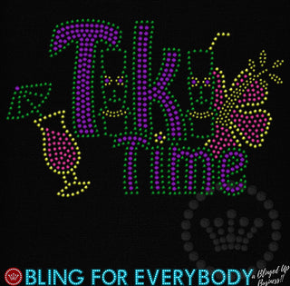 Tiki Time Spangle Transfer #2016