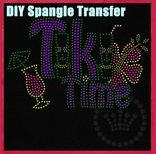 Tiki Time Spangle Transfer #2016