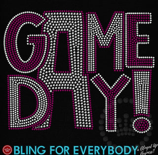 Game Day Jumble Spangle Transfer