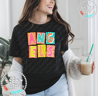Angels Box Neon Unisex Short Sleeve Tee #27142