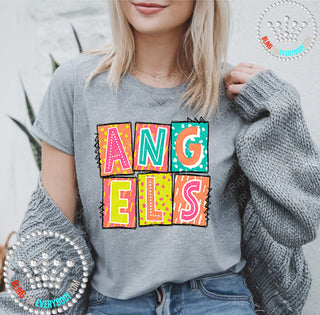 Angels Box Neon Unisex Short Sleeve Tee #27142