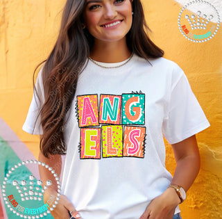 Angels Box Neon Unisex Short Sleeve Tee #27142