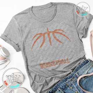 Wildcats Basketball Arch Spangle Bling Tee #28469