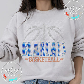 Bearcats Basketball Arch Spangle Transfer #28473