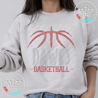 Dawgs Basketball Arch Spangle Transfer #28474