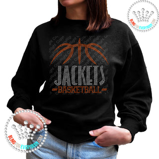 Jackets Basketball Arch Spangle Bling Unisex Sweat #28476