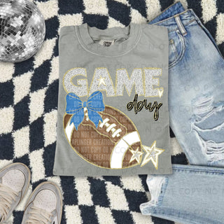 Football Game Day PICK YOUR BOW COLOR