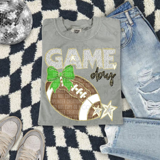 Football Game Day PICK YOUR BOW COLOR
