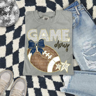 Football Game Day PICK YOUR BOW COLOR