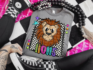 Lions Preppy Bright Spirit Wear Tee