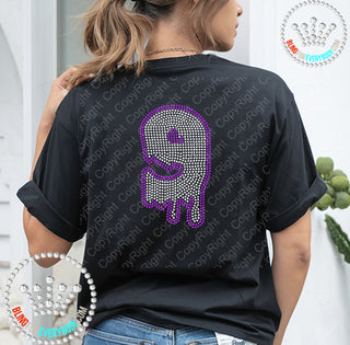 Drip Number 0-9 Spangle Transfer #30121
