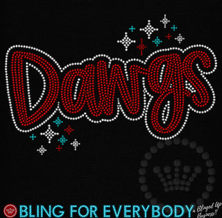 Dawgs with Sparkles Spangle Transfer