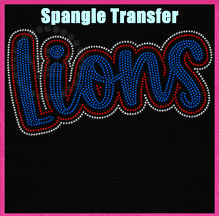 Lions Spangle Transfer